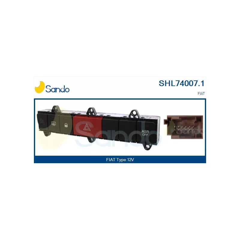 Interrupteur de signal de détresse SANDO SHL74007.1