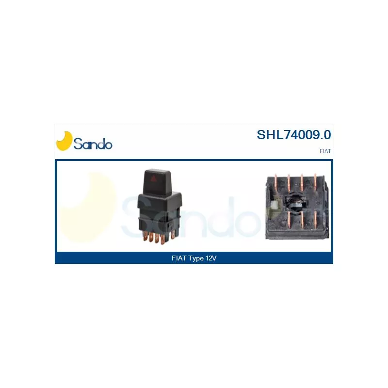 Interrupteur de signal de détresse SANDO SHL74009.0