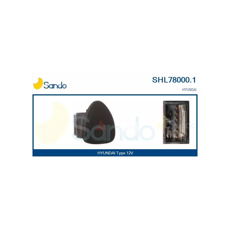 Interrupteur de signal de détresse SANDO SHL78000.1