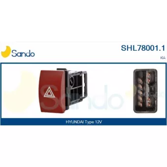 Interrupteur de signal de détresse SANDO