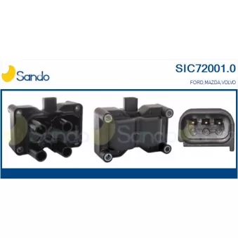 Bobine d'allumage SANDO SIC72001.0