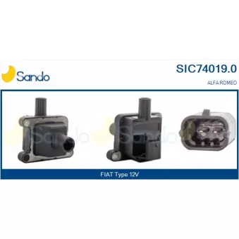 Bobine d'allumage SANDO SIC74019.0