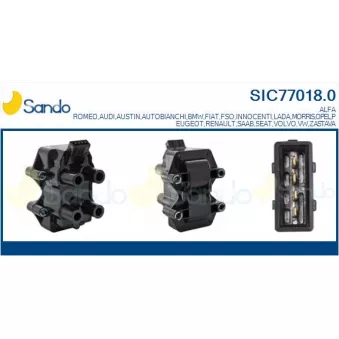 Bobine d'allumage SANDO SIC77018.0