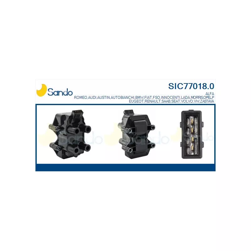 Bobine d'allumage SANDO SIC77018.0