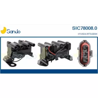 Bobine d'allumage SANDO SIC78008.0