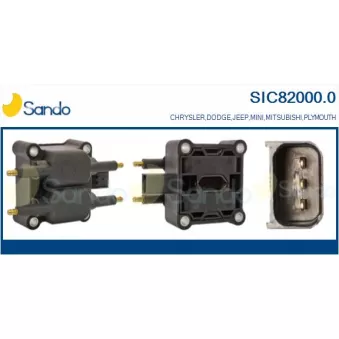 Bobine d'allumage SANDO SIC82000.0