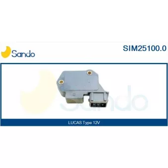 Appareil de commande, système d'allumage SANDO SIM25100.0