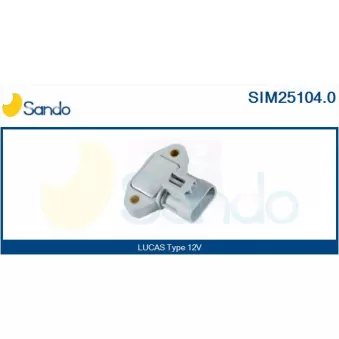 Appareil de commande, système d'allumage SANDO SIM25104.0