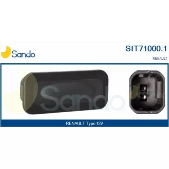 Interrupteur, verrouillage du coffre SANDO SIT71000.1