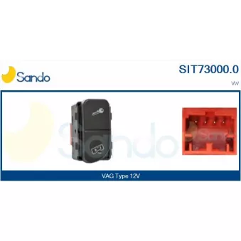 Interrupteur, verrouilage des portières SANDO SIT73000.0