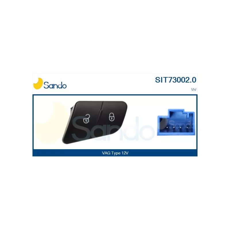 Interrupteur, verrouilage des portières SANDO SIT73002.0