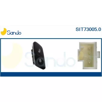 Interrupteur, verrouilage des portières SANDO SIT73005.0