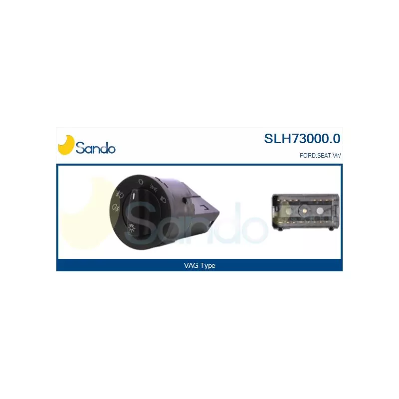 Interrupteur, lumière principale SANDO SLH73000.0