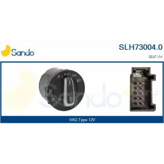 Interrupteur, lumière principale SANDO SLH73004.0