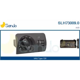 Interrupteur, lumière principale SANDO SLH73009.0