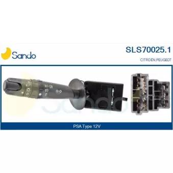 Commutateur de colonne de direction SANDO SLS70025.1