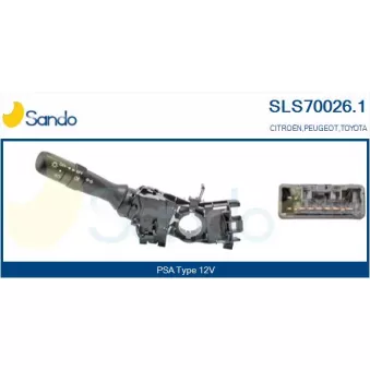 Commutateur de colonne de direction SANDO SLS70026.1