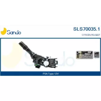Commutateur de colonne de direction SANDO SLS70035.1