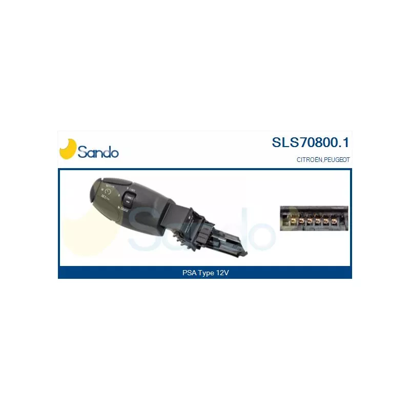 Interrupteur de commande, régulateur de vitesse SANDO SLS70800.1