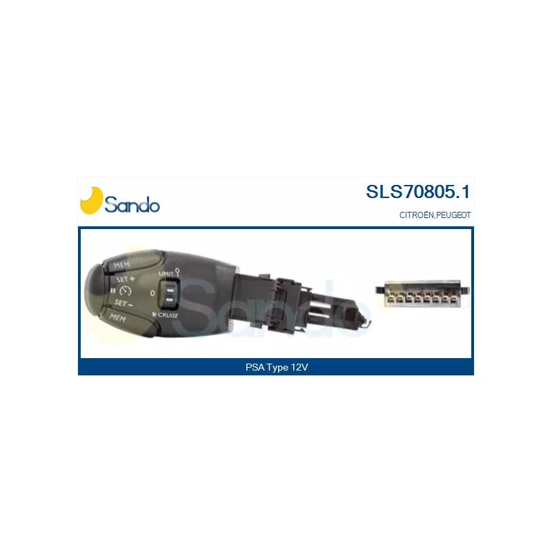 Interrupteur de commande, régulateur de vitesse SANDO SLS70805.1