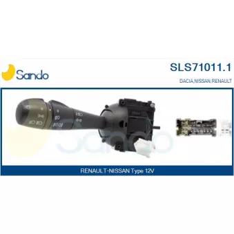 Commutateur de colonne de direction SANDO SLS71011.1