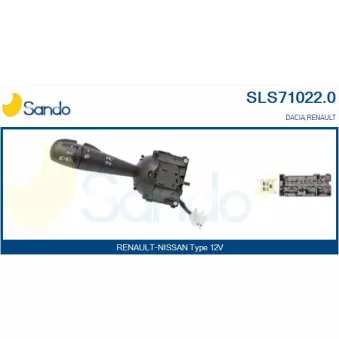 Commutateur de colonne de direction SANDO SLS71022.0