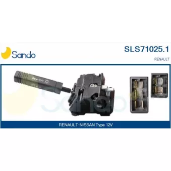 Commutateur de colonne de direction SANDO SLS71025.1