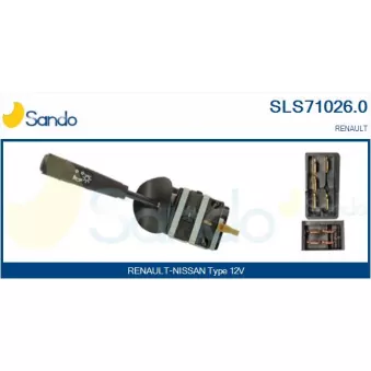 Commutateur de colonne de direction SANDO SLS71026.0