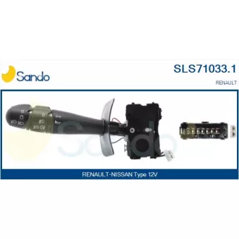Commutateur de colonne de direction SANDO SLS71033.1