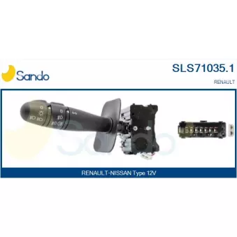 Commutateur de colonne de direction SANDO SLS71035.1