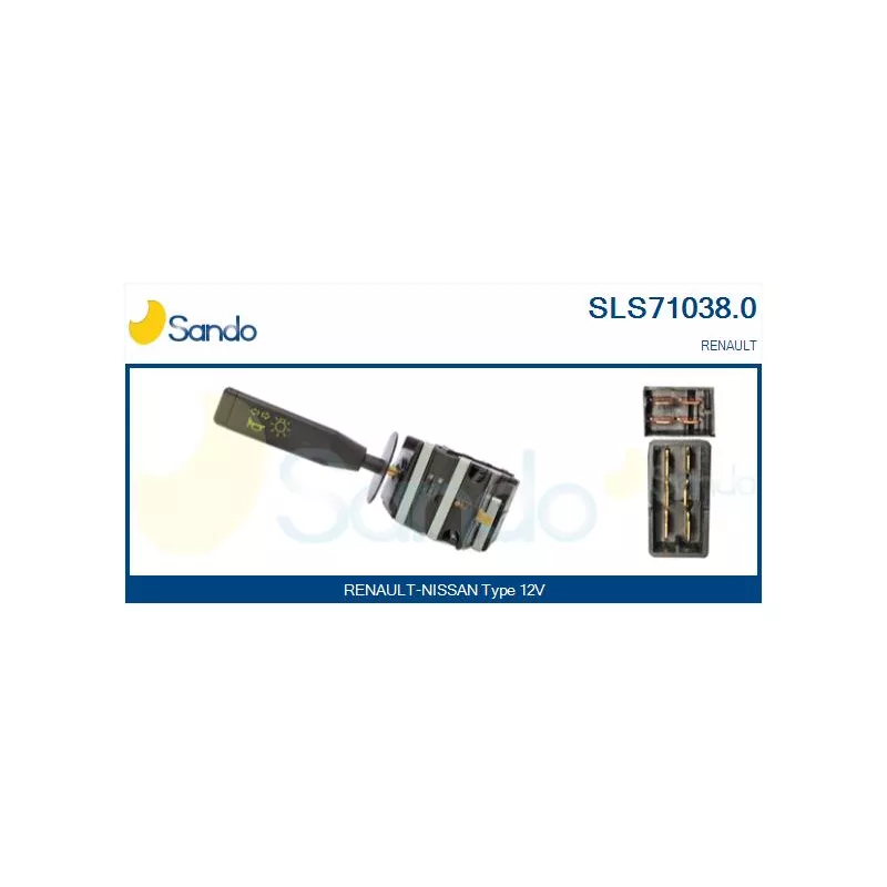 Commutateur de colonne de direction SANDO SLS71038.0