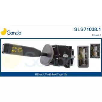 Commutateur de colonne de direction SANDO SLS71038.1