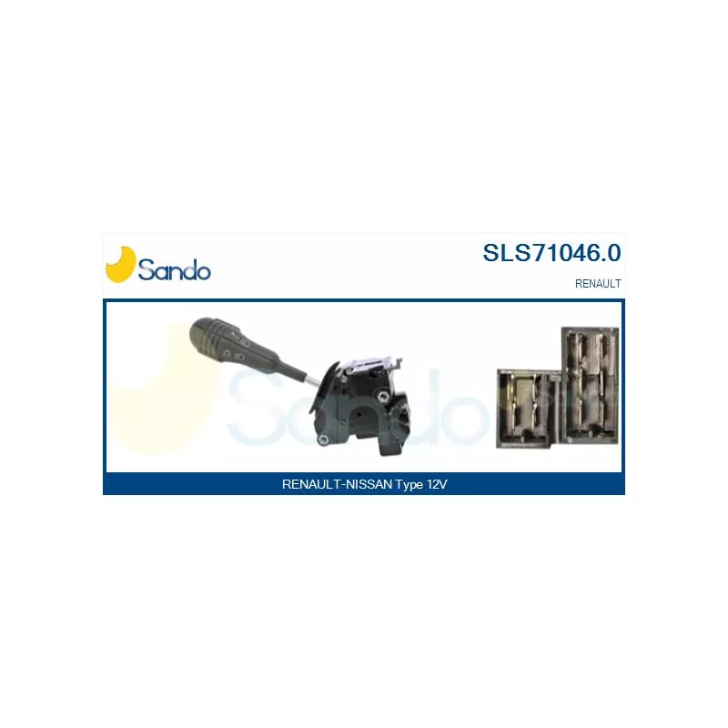 Commutateur de colonne de direction SANDO SLS71046.0