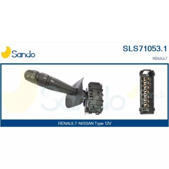 Commutateur de colonne de direction SANDO SLS71053.1
