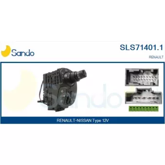 Commutateur de colonne de direction SANDO SLS71401.1