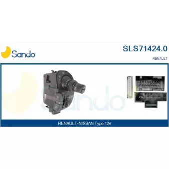 Commutateur de colonne de direction SANDO SLS71424.0