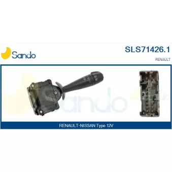 Commutateur de colonne de direction SANDO SLS71426.1