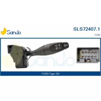Commutateur de colonne de direction SANDO SLS72407.1