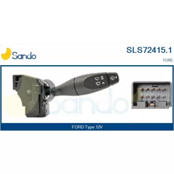 Commutateur de colonne de direction SANDO SLS72415.1