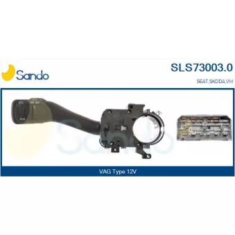 Commutateur de colonne de direction SANDO SLS73003.0