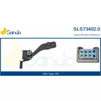 Commutateur de colonne de direction SANDO SLS73402.0