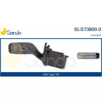Interrupteur de commande, régulateur de vitesse SANDO SLS73800.0