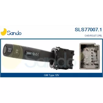 Commutateur de colonne de direction SANDO SLS77007.1