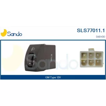 Commutateur de colonne de direction SANDO SLS77011.1