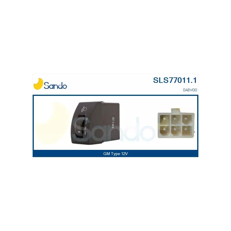 Commutateur de colonne de direction SANDO SLS77011.1
