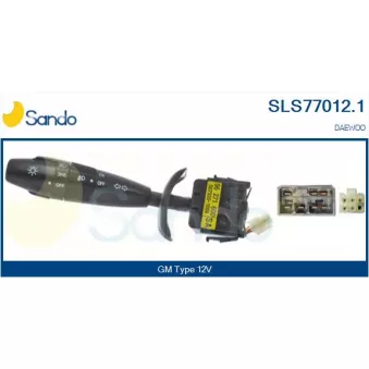 Commutateur de colonne de direction SANDO SLS77012.1