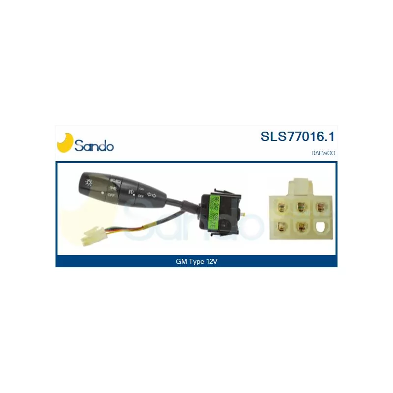 Commutateur de colonne de direction SANDO SLS77016.1
