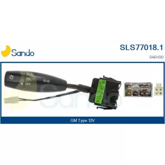 Commutateur de colonne de direction SANDO SLS77018.1