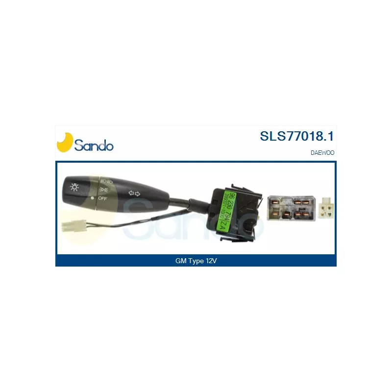 Commutateur de colonne de direction SANDO SLS77018.1