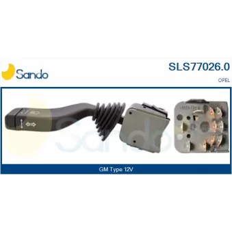 Commutateur de colonne de direction SANDO SLS77026.0